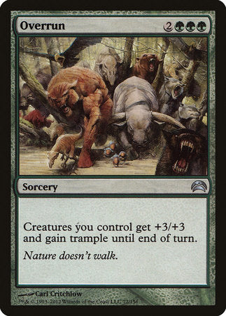 Overrun [Planechase 2012] | Dumpster Cat Games