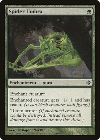 Spider Umbra [Rise of the Eldrazi] | Dumpster Cat Games