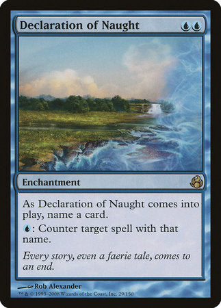 Declaration of Naught [Morningtide] | Dumpster Cat Games