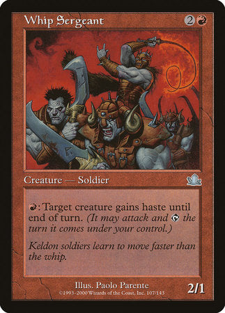 Whip Sergeant [Prophecy] | Dumpster Cat Games