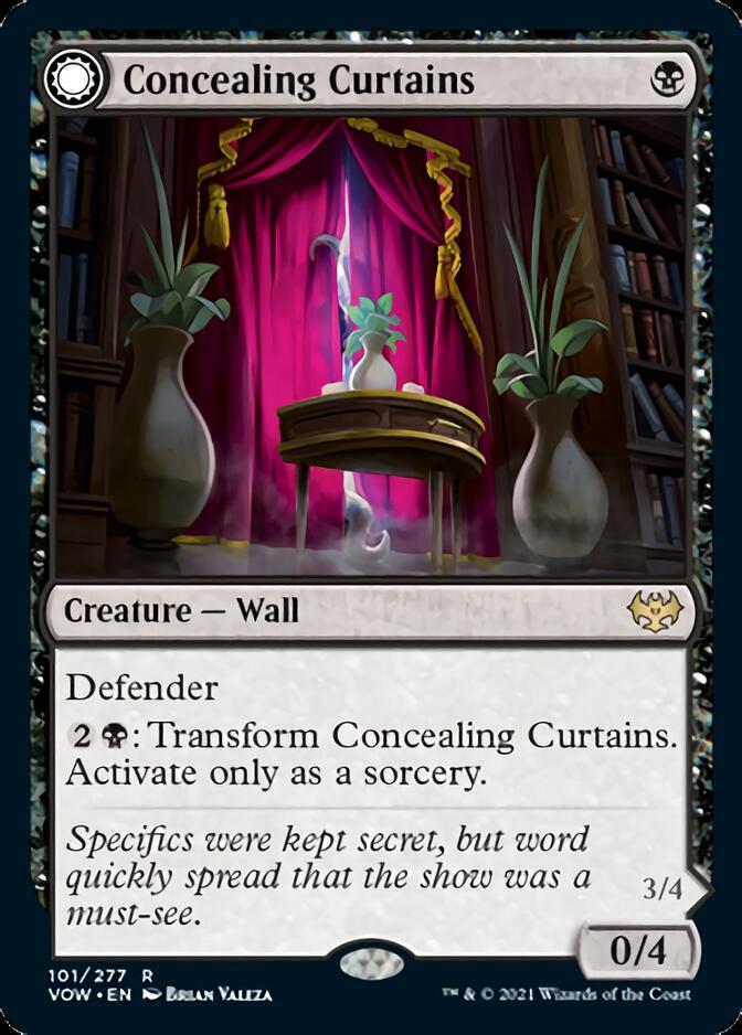 Concealing Curtains // Revealing Eye [Innistrad: Crimson Vow] | Dumpster Cat Games