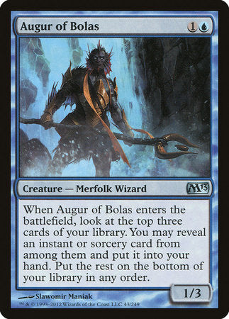 Augur of Bolas [Magic 2013] | Dumpster Cat Games