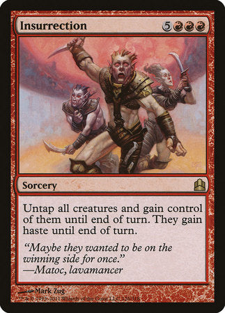 Insurrection [Commander 2011] | Dumpster Cat Games