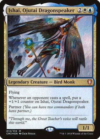 Ishai, Ojutai Dragonspeaker [Commander Anthology Volume II] | Dumpster Cat Games