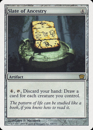 Slate of Ancestry [Ninth Edition] | Dumpster Cat Games