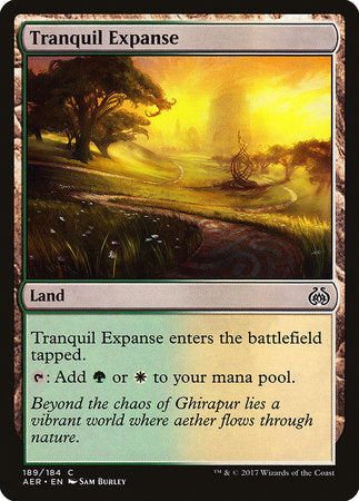 Tranquil Expanse [Aether Revolt] | Dumpster Cat Games