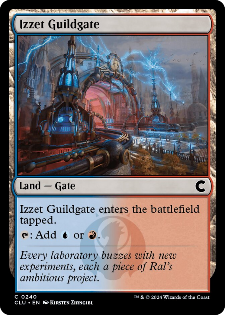 Izzet Guildgate [Ravnica: Clue Edition] | Dumpster Cat Games