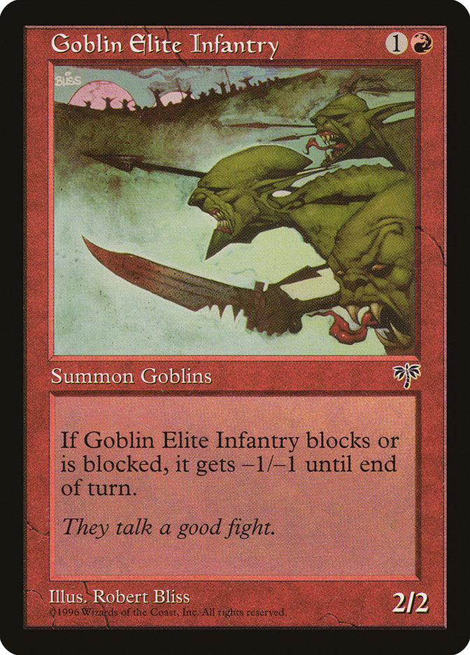 Goblin Elite Infantry [Mirage] | Dumpster Cat Games