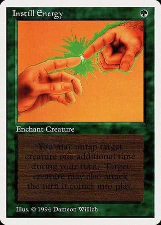 Instill Energy [Summer Magic / Edgar] | Dumpster Cat Games