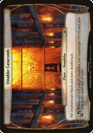 Onakke Catacomb (Planechase Anthology) [Planechase Anthology Planes] | Dumpster Cat Games