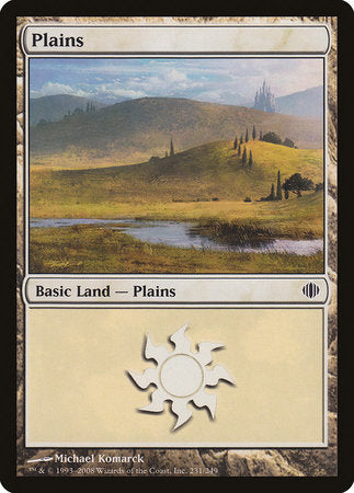 Plains (231) [Shards of Alara] | Dumpster Cat Games