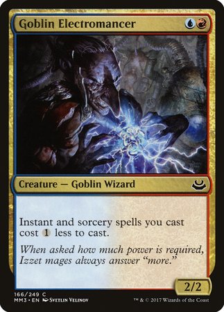 Goblin Electromancer [Modern Masters 2017] | Dumpster Cat Games