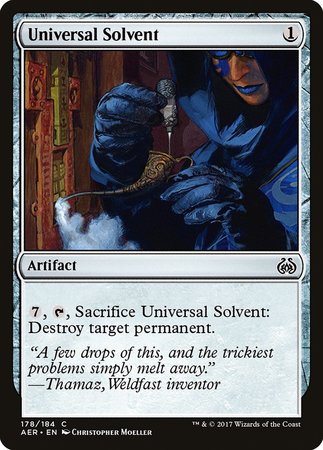 Universal Solvent [Aether Revolt] | Dumpster Cat Games