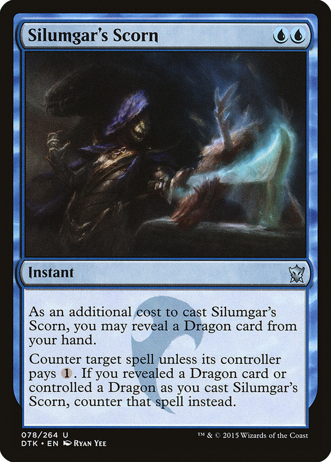 Silumgar's Scorn [Dragons of Tarkir] | Dumpster Cat Games