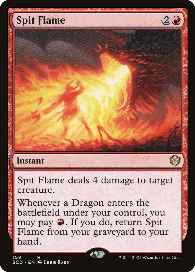Spit Flame [Starter Commander Decks] | Dumpster Cat Games
