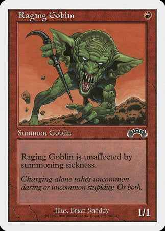Raging Goblin [Anthologies] | Dumpster Cat Games