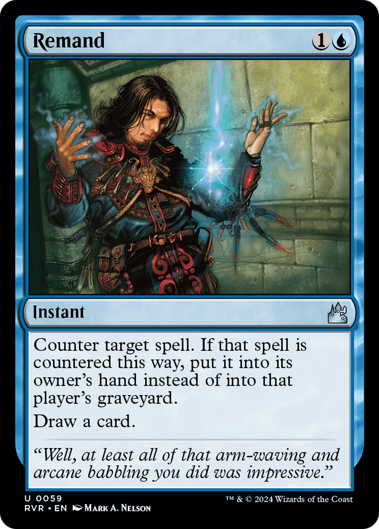 Remand [Ravnica Remastered] | Dumpster Cat Games