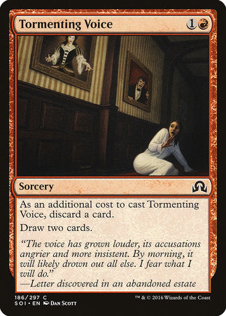 Tormenting Voice [Shadows over Innistrad] | Dumpster Cat Games