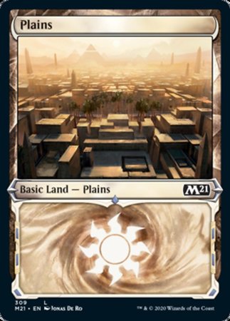 Plains (Showcase) [Core Set 2021] | Dumpster Cat Games