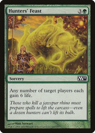 Hunters' Feast [Magic 2011] | Dumpster Cat Games