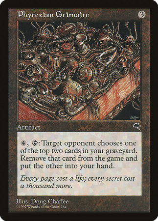 Phyrexian Grimoire [Tempest] | Dumpster Cat Games