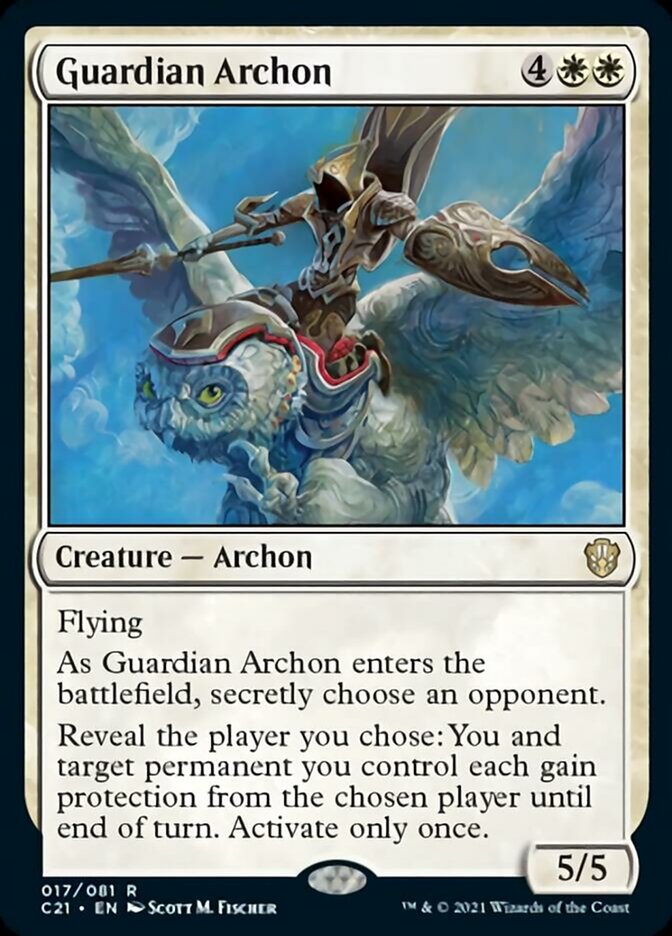 Guardian Archon [Commander 2021] | Dumpster Cat Games