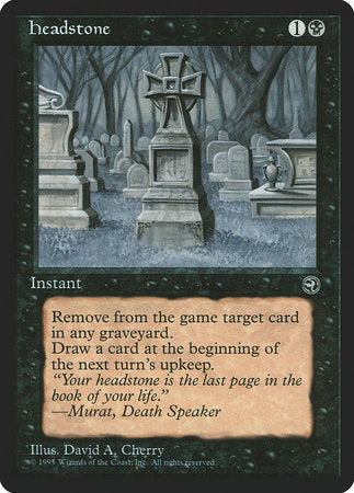 Headstone [Homelands] | Dumpster Cat Games