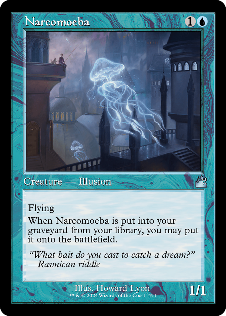 Narcomoeba (Retro Frame) [Ravnica Remastered] | Dumpster Cat Games