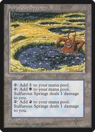 Sulfurous Springs [Ice Age] | Dumpster Cat Games
