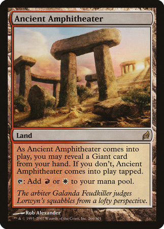 Ancient Amphitheater [Lorwyn] | Dumpster Cat Games
