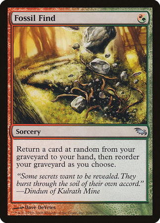 Fossil Find [Shadowmoor] | Dumpster Cat Games