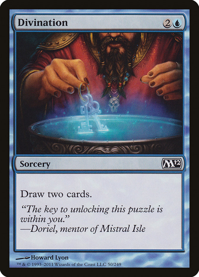 Divination [Magic 2012] | Dumpster Cat Games