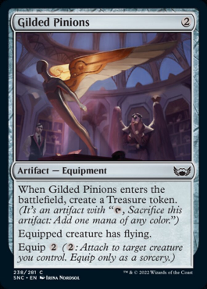 Gilded Pinions [Streets of New Capenna] | Dumpster Cat Games