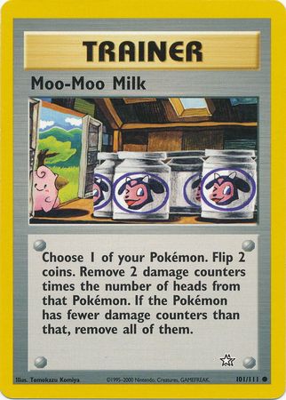 Moo-Moo Milk (101/111) [Neo Genesis Unlimited] | Dumpster Cat Games