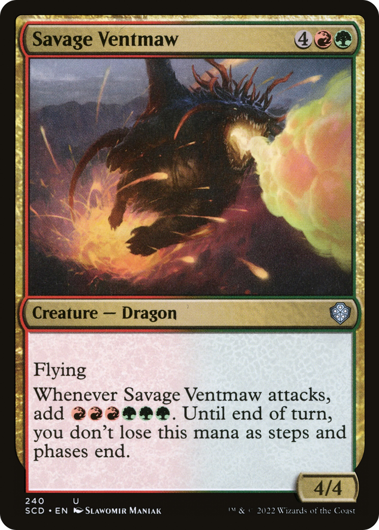 Savage Ventmaw [Starter Commander Decks] | Dumpster Cat Games