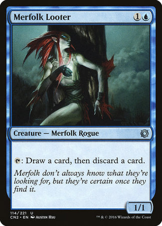 Merfolk Looter [Conspiracy: Take the Crown] | Dumpster Cat Games