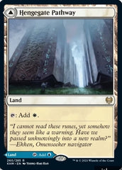 Hengegate Pathway // Mistgate Pathway [Kaldheim] | Dumpster Cat Games