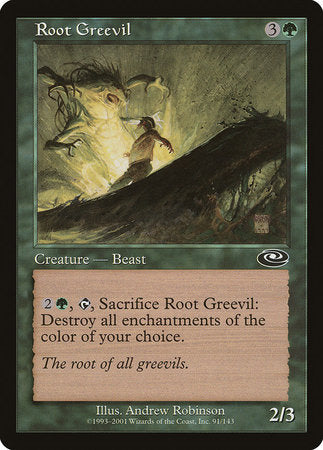 Root Greevil [Planeshift] | Dumpster Cat Games