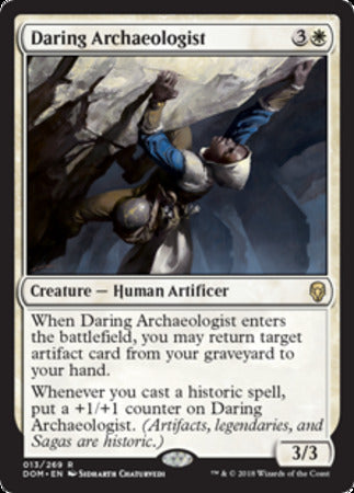 Daring Archaeologist [Dominaria] | Dumpster Cat Games