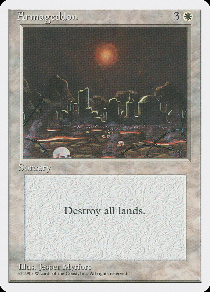 Armageddon [Fourth Edition] | Dumpster Cat Games