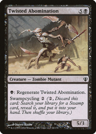 Twisted Abomination [Archenemy] | Dumpster Cat Games