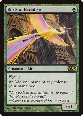 Birds of Paradise [Magic 2012] | Dumpster Cat Games