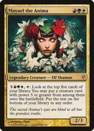 Mayael the Anima [Commander 2013] | Dumpster Cat Games