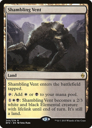 Shambling Vent [Battle for Zendikar] | Dumpster Cat Games