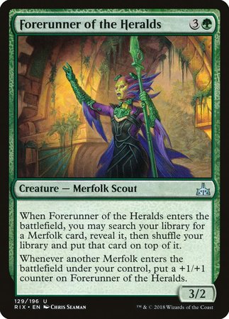Forerunner of the Heralds [Rivals of Ixalan] | Dumpster Cat Games