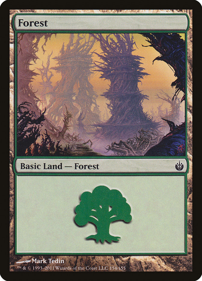 Forest [Mirrodin Besieged] | Dumpster Cat Games