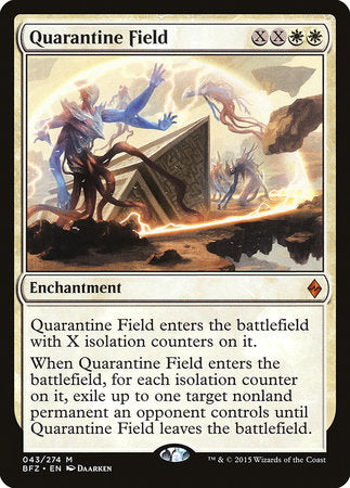 Quarantine Field [Battle for Zendikar] | Dumpster Cat Games