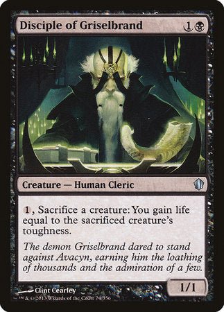 Disciple of Griselbrand [Commander 2013] | Dumpster Cat Games