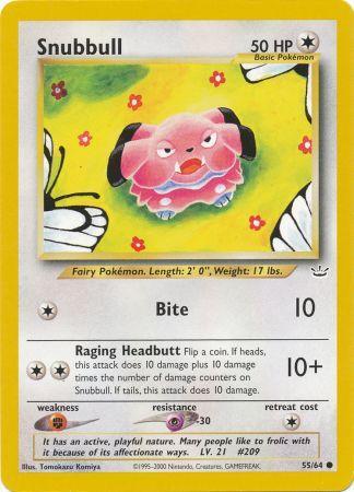 Snubbull (55/64) [Neo Revelation Unlimited] | Dumpster Cat Games