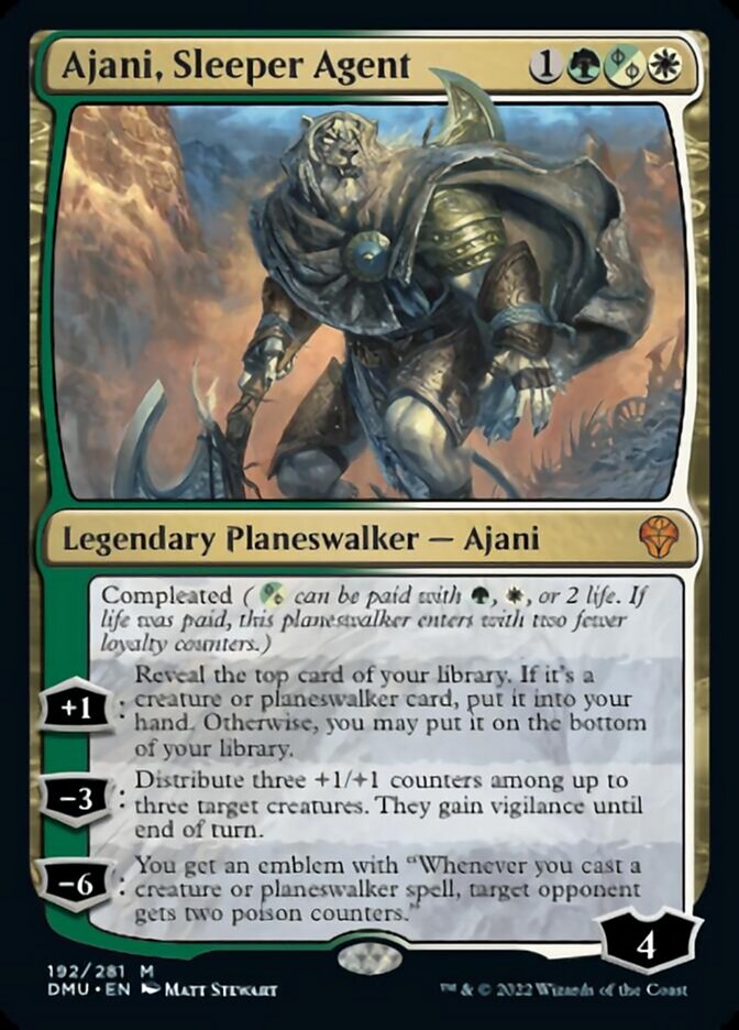 Ajani, Sleeper Agent [Dominaria United] | Dumpster Cat Games